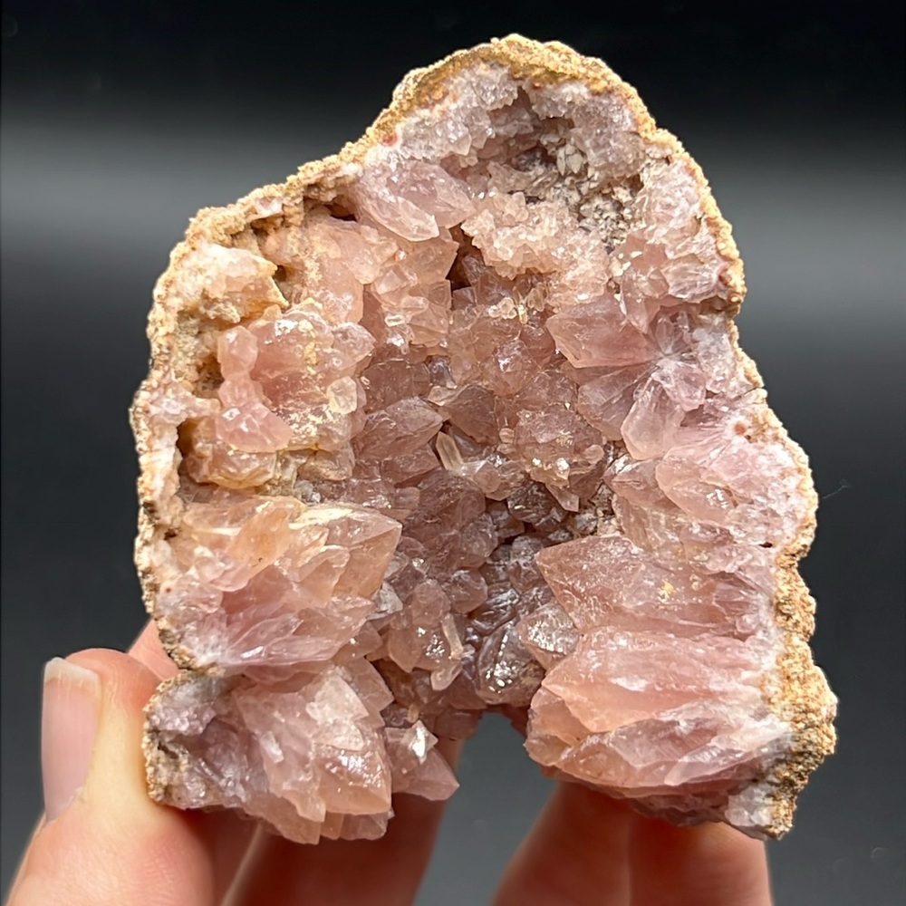 EXTRA High Quality Pink Amethyst Geode